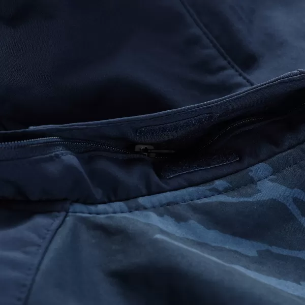  Pánska bunda so softshell ALPINE PRO HOOR MODRÝ 