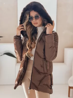 Dámska bunda DSTREET TY5052 BÉŽOVÝ