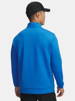 Pánska mikina UNDER ARMOUR UA DRIVE MIDLAYER PULLOVER 1387124-402 MODRÁ