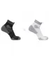 Ponožky SALOMON AERO ANKLE 2-PACK BIELA/ČIERNA