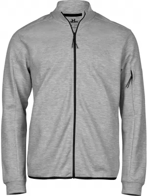 Pánska bunda TEE JAYS | TJ 5704 HEATHER GREY