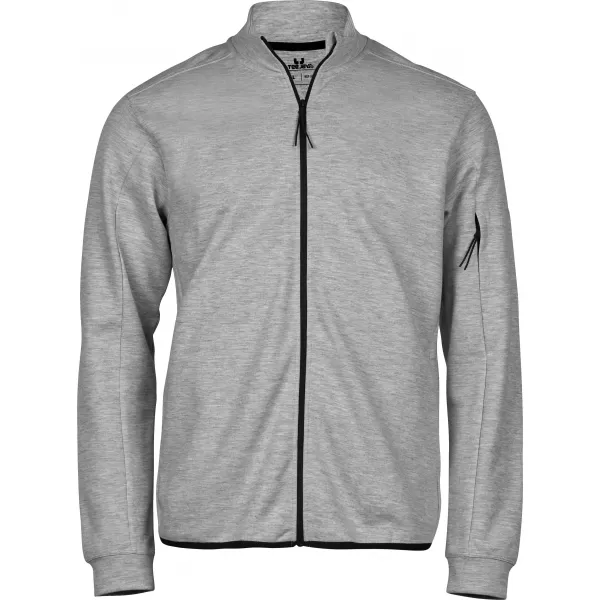  Pánska bunda TEE JAYS | TJ 5704 HEATHER GREY 