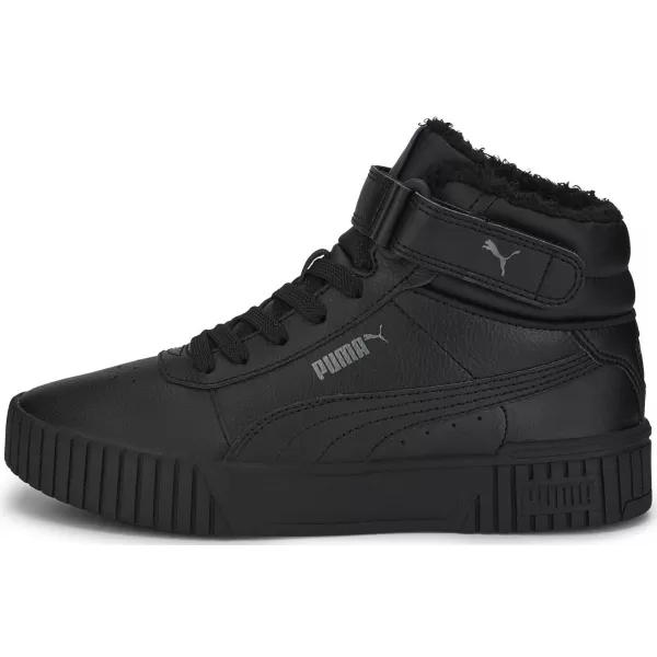  Detská obuv PUMA CARINA 2.0 MID WTR JR 38738001 PUMA BLACK/BLACK/SHADOW 