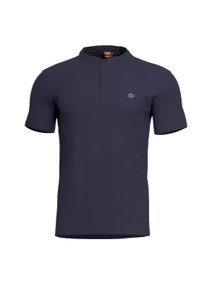 tričko PENTAGON LEVANTES HENLEY T-SHIRT K09025 NÁMORNÍCKA MODRÁ