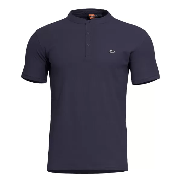  tričko PENTAGON LEVANTES HENLEY T-SHIRT K09025 NÁMORNÍCKA MODRÁ 