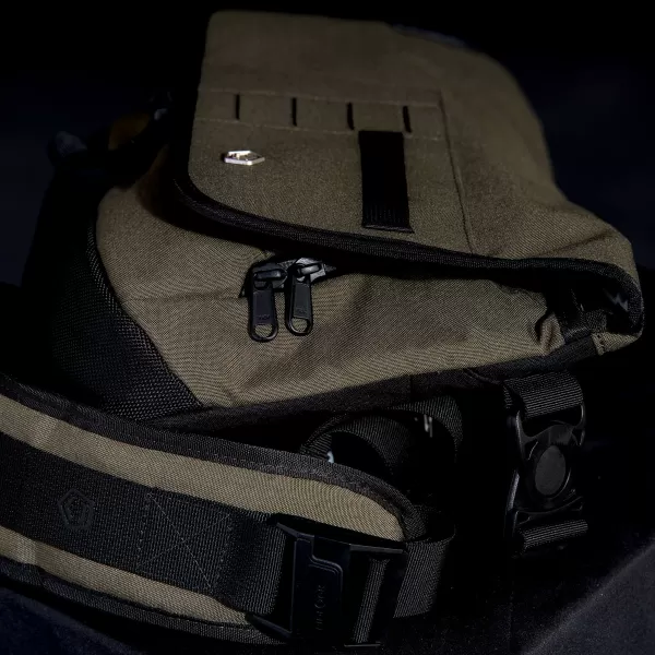  Batoh PENTAGON CONSUL SIDE MESSENGER BAG K16111 HNEDÁ ŠEDÁ 