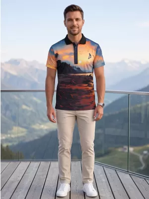 Pánske funkčné tričko s prémiovým golierom ALTISPORT VOJ/ALM116TR05 BANKA