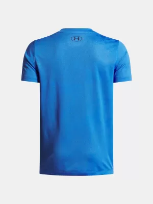 Chlapčenské tričko UNDER ARMOUR UA TECH VENT JCQRD SS 1390019-402 MODRÁ