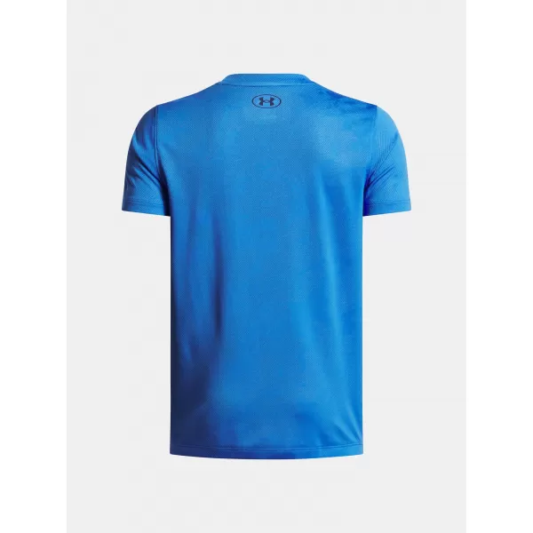  Chlapčenské tričko UNDER ARMOUR UA TECH VENT JCQRD SS 1390019-402 MODRÁ 