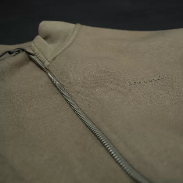  Mikina PENTAGON HIGHNECK SWEATER K09052 ČIERNA 