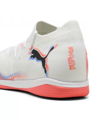 Topánky PUMA FUTURE 8 MATCH IT 10859801 WHITE/ BIELA/PUMA ČIERNA/ŽIARIACA ČERVENÁ