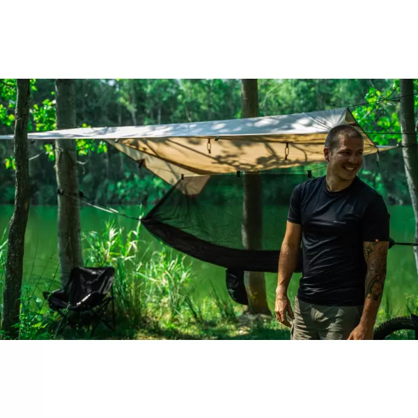  Prístrešok PENTAGON WILD TARP 3X3M D19026 HNEDÁ ŠEDÁ 