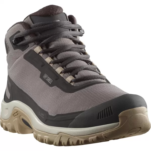  Dámske topánky SALOMON SHELTER WATERPROOF W SLIVKOVÉ MAČIATKO/FANTÓM/DEZERTNÉ OPÁLENIE 