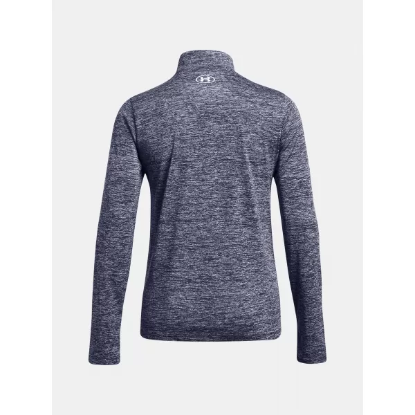  Dámske tričko UNDER ARMOUR TECH 1/2 ZIP- TWIST 1384225-410 MODRÁ 