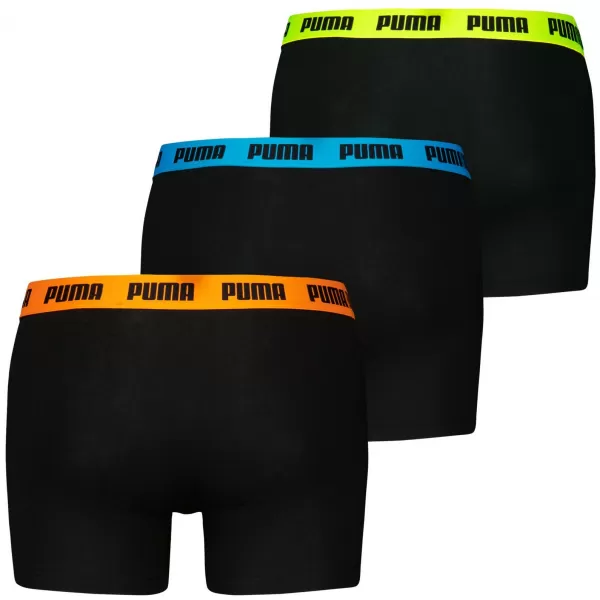  Boxer PUMA MEN EVERYDAY BOXER 3P 93832706 FARBY LOGOVÉHO LOGA Z ČIERNEJ/VARIE 