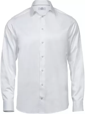 Pánska košeľa TEE JAYS | TJ 4020 WHITE