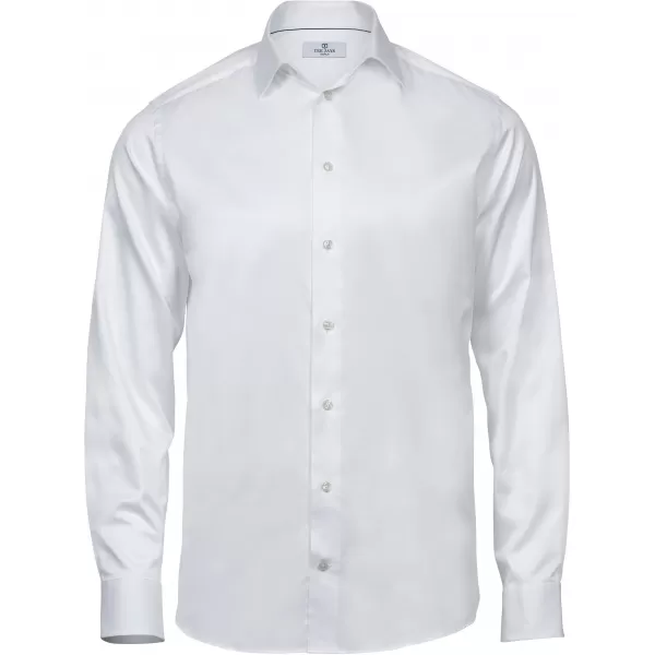  Pánska košeľa TEE JAYS | TJ 4020 WHITE 