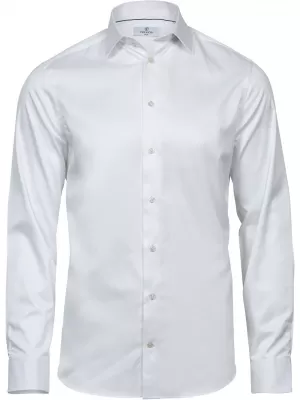 Pánska košeľa TEE JAYS | TJ 4021 WHITE