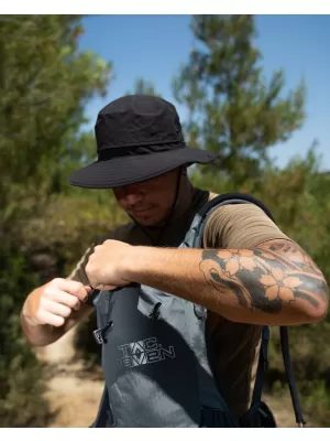 Klobúk PENTAGON ROO SAFARI BUSH HAT K13061 ČIERNA