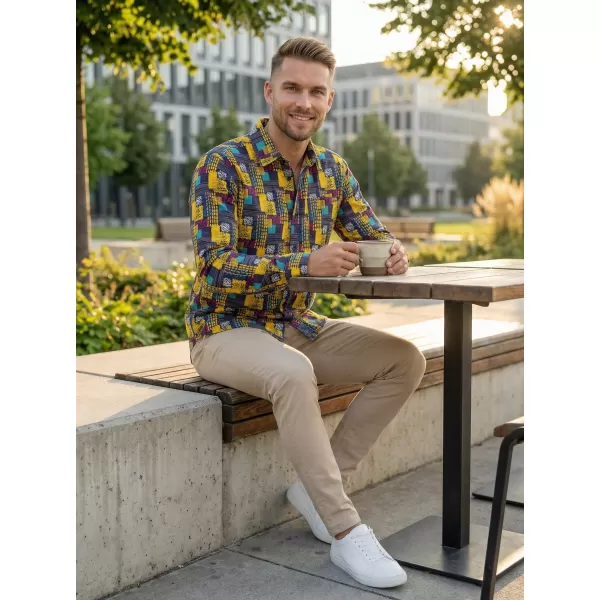  Pánska košeľa ALTISPORT GREEN HORČICA 
