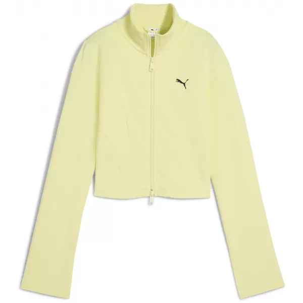  Dámska bunda PUMA DARE TO SLIM CROPPED TRACK JACKET 63214635 ZLATÝ MESIAC 