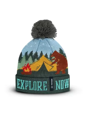 Čiapka PENTAGON SANCTUARY BEAR KNIT BEANIE K13060 VIACFAREBNÝ