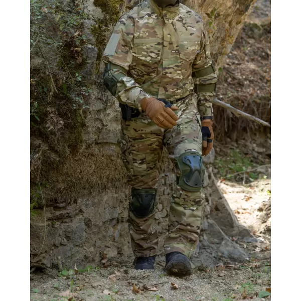  Ochranca PENTAGON TIBIA ELBOW PADS D20106 OLIVOVO ZELENÁ 