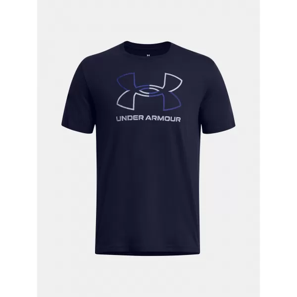  Pánske tričko UNDER ARMOUR UA GL FOUNDATION UPDATE SS 1382915-410 MODRÁ 