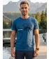 Pánske tričko s krátkym rukávom ALTISPORT ALM193129 DENIM