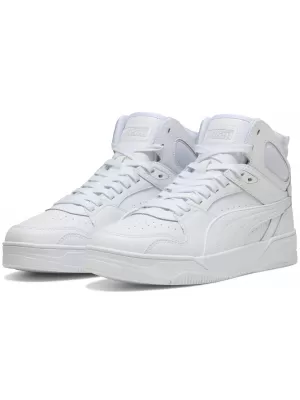 Čižmy PUMA RBD BREAK MID 40241301 BIELA/STUDENÁ SVETLOŠEDÁ/BLAK