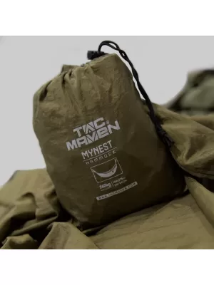 Hojdacia sieť PENTAGON MYNEST HAMMOCK D19024 HNEDÁ ŠEDÁ
