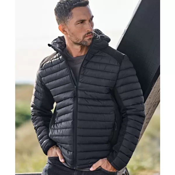  Pánska bunda TEE JAYS | TJ 9610 SPACE GREY/GREY MELANGE 