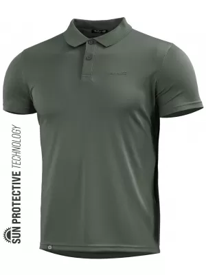tričko PENTAGON ANASSA POLO K09017 CAMO ZELENÁ