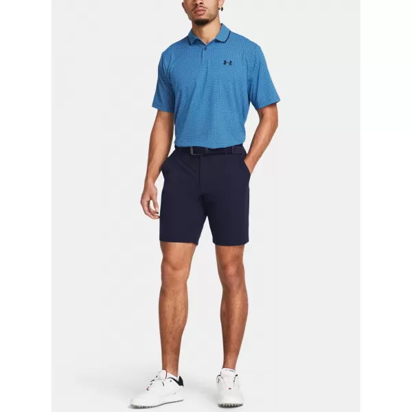  Pánske šortky UNDER ARMOUR UA TECH TAPER SHORT 1383154-410 MODRÁ 