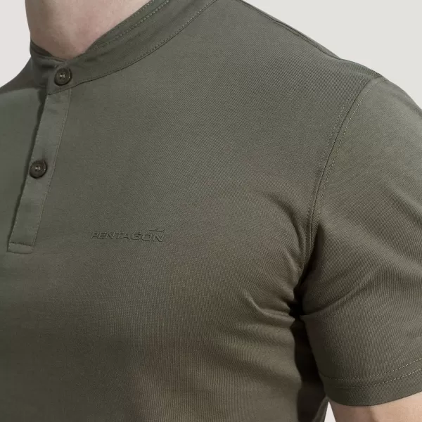  tričko PENTAGON ROMEO 2.0 HENLEY T-SHIRT K09050 ČIERNA 