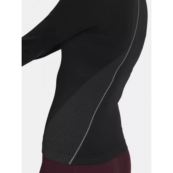  Dámske tričko UNDER ARMOUR UA VANISH SEAMLESS 1/4 ZIP 6000644-003 ČIERNA 