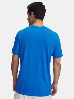 Pánske tričko UNDER ARMOUR VANISH SEAMLESS NOVELTY SS MODRÁ