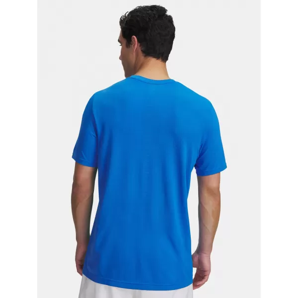  Pánske tričko UNDER ARMOUR VANISH SEAMLESS NOVELTY SS MODRÁ 