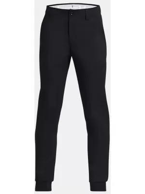 Chlapčenské tepláky UNDER ARMOUR UA BOYS GOLF JOGGER 1382825-001 ČIERNA