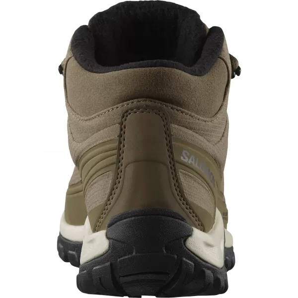  Pánske topánky SALOMON SHELTER WATERPROOF KAMEŇ ŠEDÝ/ČIERNY/DAŽDIVÝ DEŇ 