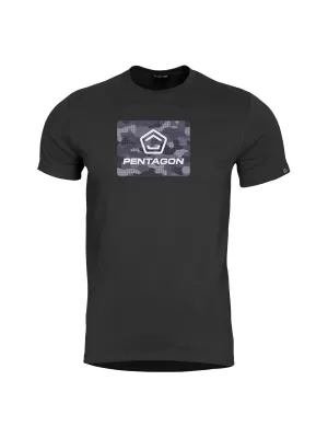tričko PENTAGON AGERON SPOT CAMO K09012 ČIERNA