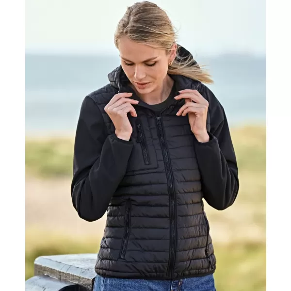  Dámska bunda TEE JAYS | TJ 9629 BLACK/BLACK 
