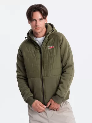 Pánska bunda OMBRE c601 olive