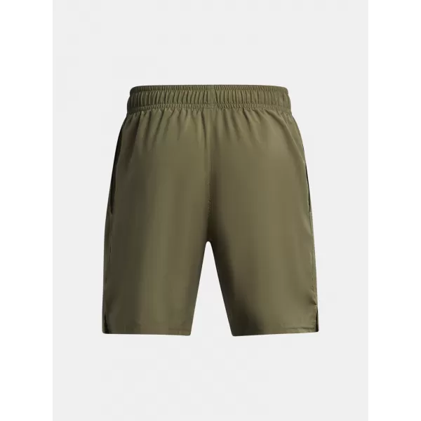  Pánske šortky UNDER ARMOUR UA WOVEN WDMK SHORTS 1383356-390 ZELENÁ 