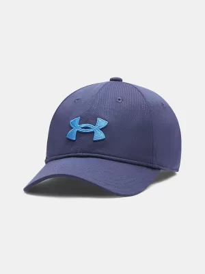 Chlapčenská čiapka UNDER ARMOUR B BLITZING LOW ADJ 1376712-403 MODRÁ