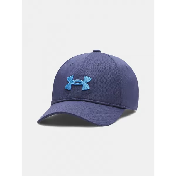  Chlapčenská čiapka UNDER ARMOUR B BLITZING LOW ADJ 1376712-403 MODRÁ 