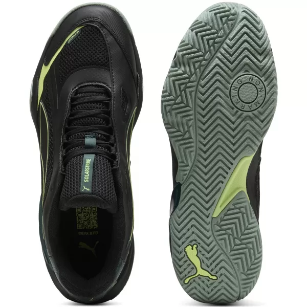  Topánky PUMA SOLARSTRIKE 4 10844601 ČIERNA/ZELENÁ/FIZZIA/MACH 