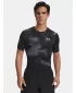 Pánske tričko UNDER ARMOUR UA HG ARMOUR PRINTED SS 1383321-003 ČIERNA