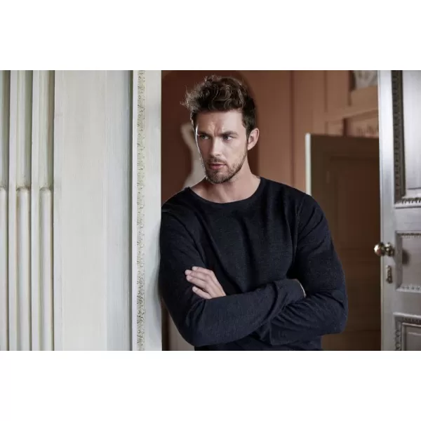  Pánsky sveter TEE JAYS | TJ 6000 BLACK 