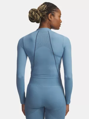Dámske tričko UNDER ARMOUR UA VANISH SEAMLESS LS 6000645-418 MODRÁ